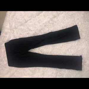 Mid rise boot cut khakis for women